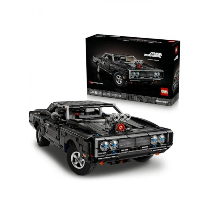 Dodge Charger V8 Motor Model Yapım Seti, 1516 Parça ile Yetişkinler için