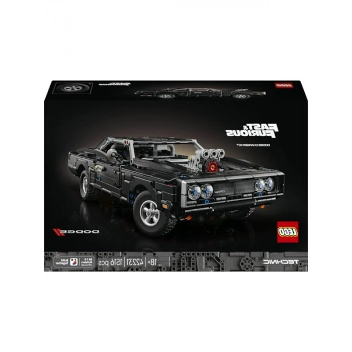 Dodge Charger V8 Motor Model Yapım Seti, 1516 Parça ile Yetişkinler için