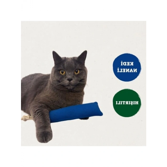 Doğa Dostu Kedi Oyuncağı - Hışırtılı Yastık