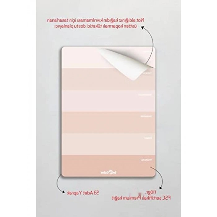 Doğa Temalı Haftalık Planlayıcı Blok