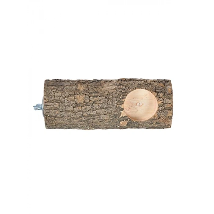 Doğal Ağaç Kuş Tüneği ve Yemlik 15 cm