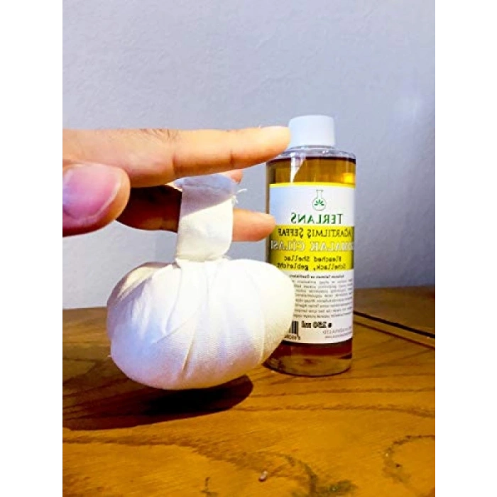 Doğal Ahşap Cila Seti - Şeffaf Gomalak ve Keten Yağı