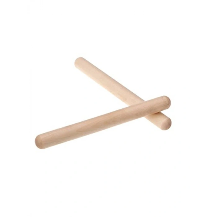 Doğal Ahşap Ritim Çubukları, 1 Çift