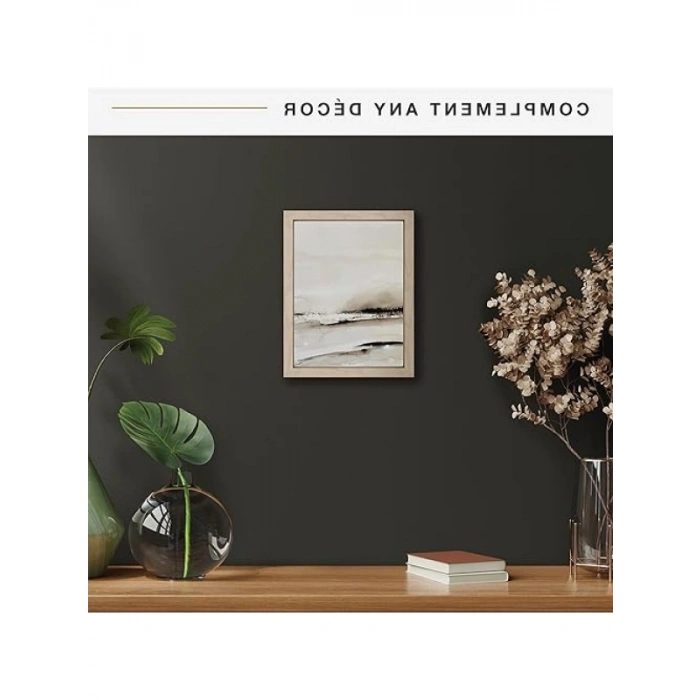 Doğal Ahşap Yüzen Kanvas Çerçeve, 22x30 cm