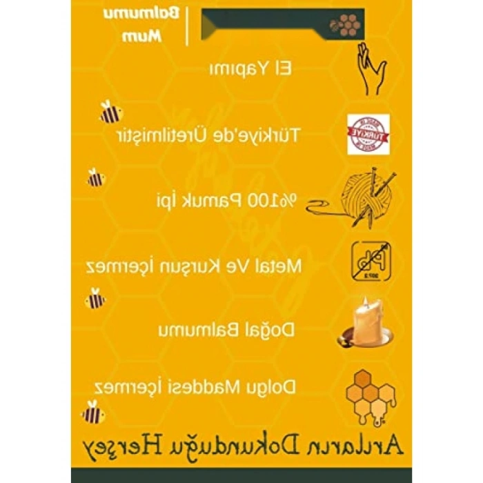 Doğal Balmumu Mum Seti - Mini Hediyelik, Çam Ağacı Kokusuz