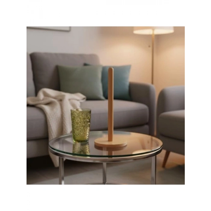 Doğal Bambu Ahşap Dikey Kağıt Havluluk