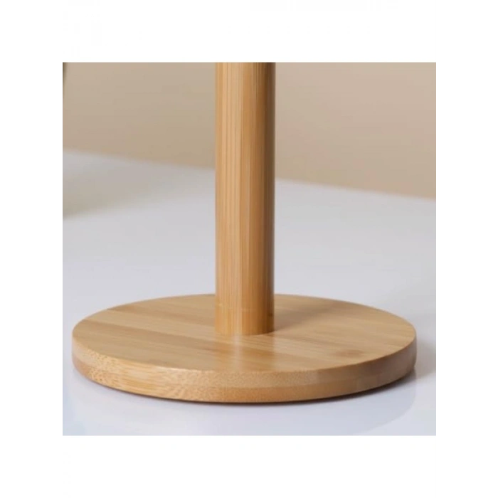 Doğal Bambu Ahşap Dikey Kağıt Havluluk