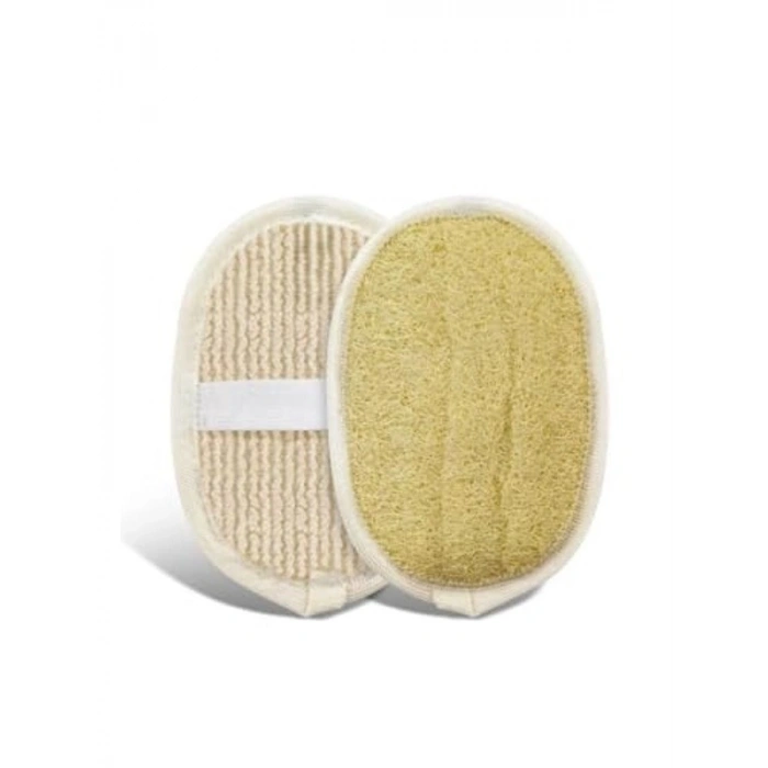 Doğal Banyo Kesesi - Oval Kabak Lifi, 15x11 cm