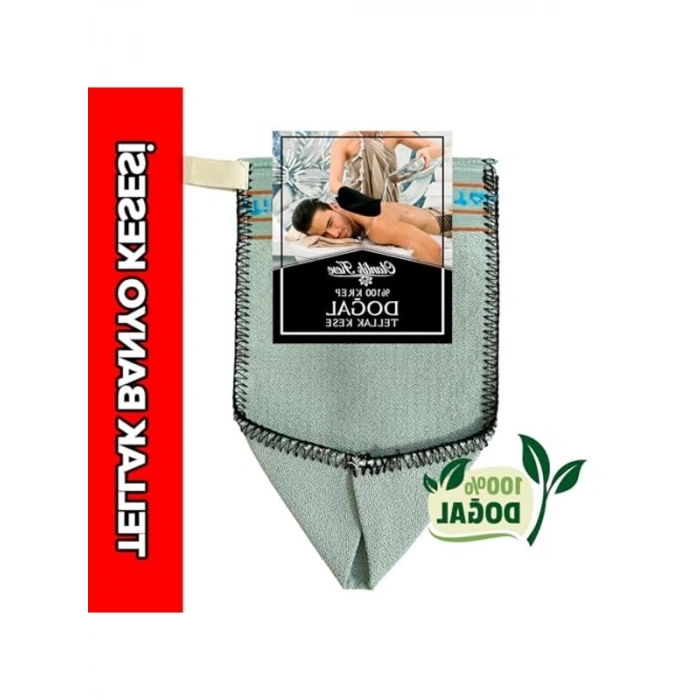 Doğal Banyo Kesesi, Sert ve Dayanıklı Cilt Temizliği