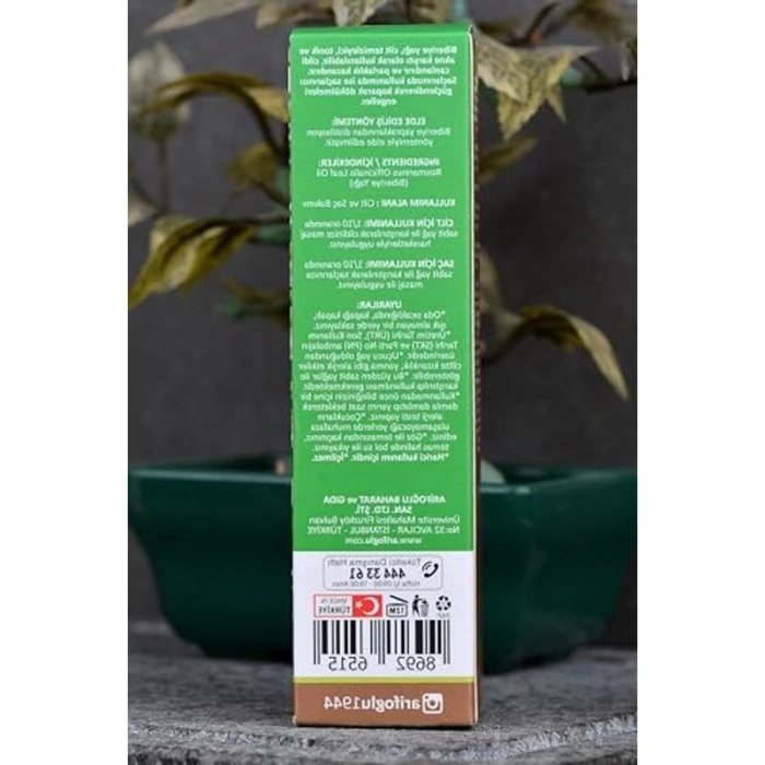 Doğal Biberiye Yağı, 20 ml, Saç Güçlendirici Etki