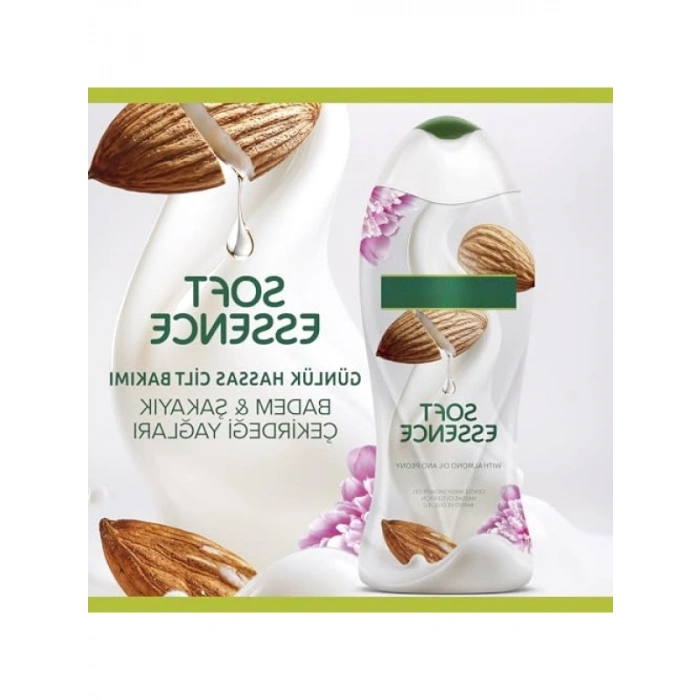 Doğal Bileşenlerle Zengin Duş Jeli - Badem Aromalı 500 mL