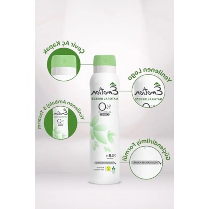 Doğal Deodorant 150 ml, Ferahlatıcı ve Uzun Süreli