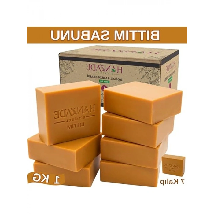 Doğal El Yapımı Sabun, 1 Kg Bıttım Sabunu ile Cilt Bakımı