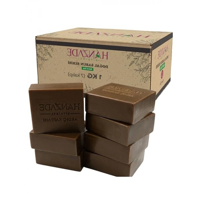 Doğal El Yapımı Sabun, 1 Kg, Hatay Ardıç Katranı ile