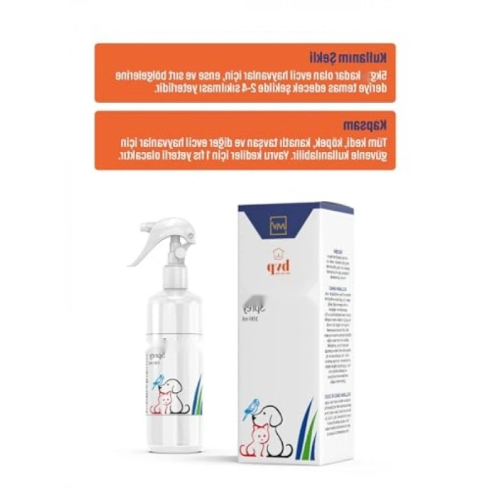 Doğal Formüllü Bit-Pire-Kene Koruma Spreyi 100 ml