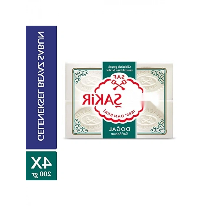 Doğal Geleneksel Beyaz Sabun - 4 x 200 g