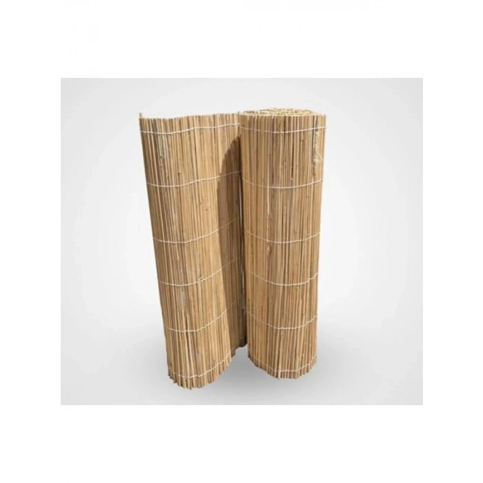 Doğal Görünümlü Hasır Balkon Çitleri, 80 cm x 2,50 m Boyut