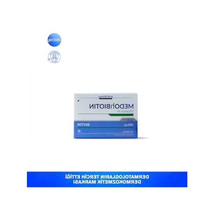 Doğal İçerikli 2,5 Mg Medohbiotin - 120 Tablet