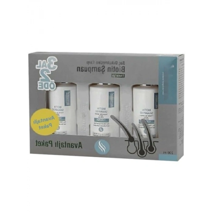 Doğal İçerikli Biotin Şampuan 200 ml (3 Al 2 Öde Kampanyası)