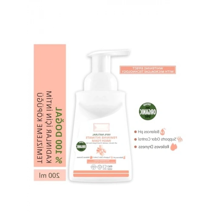 Doğal İçerikli İntim Yıkama Köpüğü - 200 ml