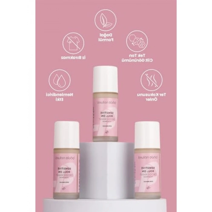Doğal İçerikli Vegan Deodorant 50 ml - Hassas Ciltler İçin