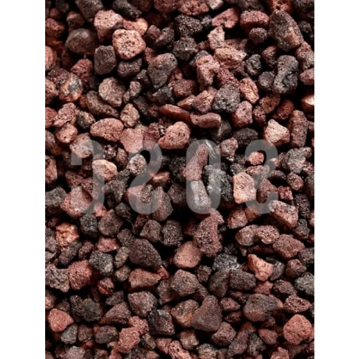 Doğal Kırmızı Pomza Taşı - 2-3 cm Volkanik Cürüf