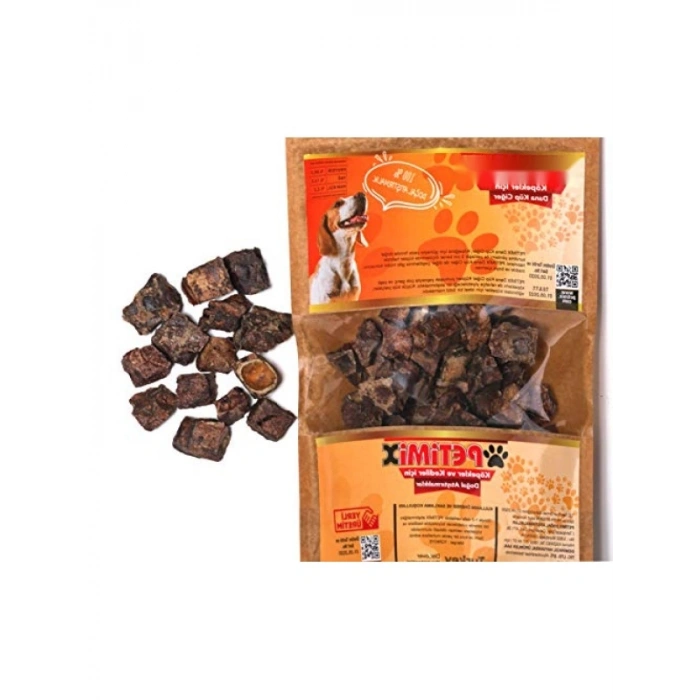 Doğal Kurutulmuş Dana Ciğer Küpleri 100g
