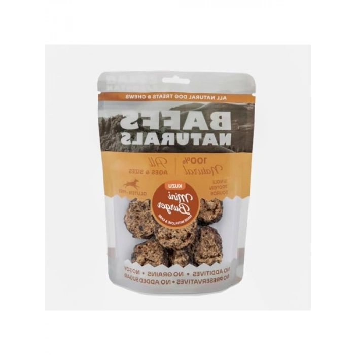 Doğal Kuzu Mini Burger Köpek Ödül Maması - 100 gr