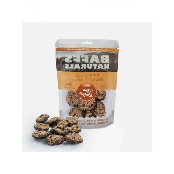 Doğal Kuzu Mini Burger Köpek Ödül Maması - 100 gr