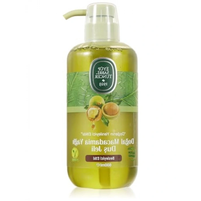 Doğal Macadamia Yağlı Duş Jeli - 600 ml
