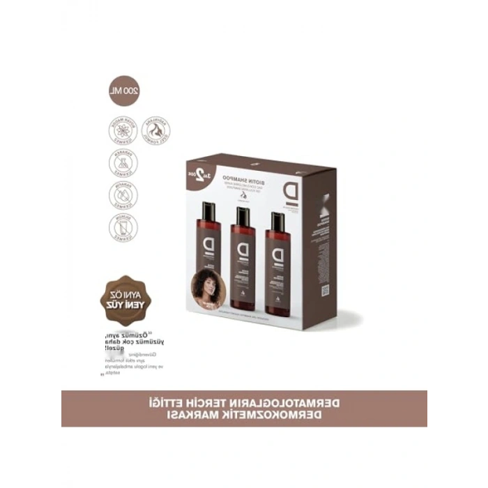 Doğal Malzemelerle Zenginleştirilmiş Biotin Şampuan (200 ml)