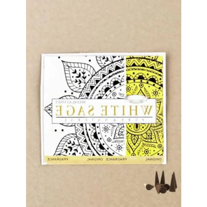 Doğal Masala Konik Tütsü - 10 Adet Paket