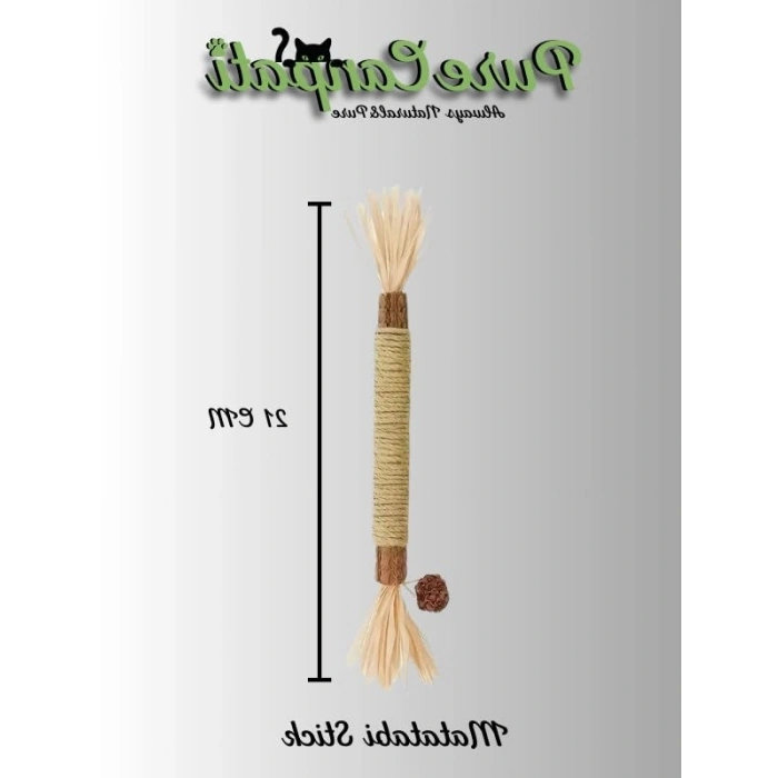 Doğal Matatabi Çubuğu (Mısır Kabuğu ve Hasır İp)