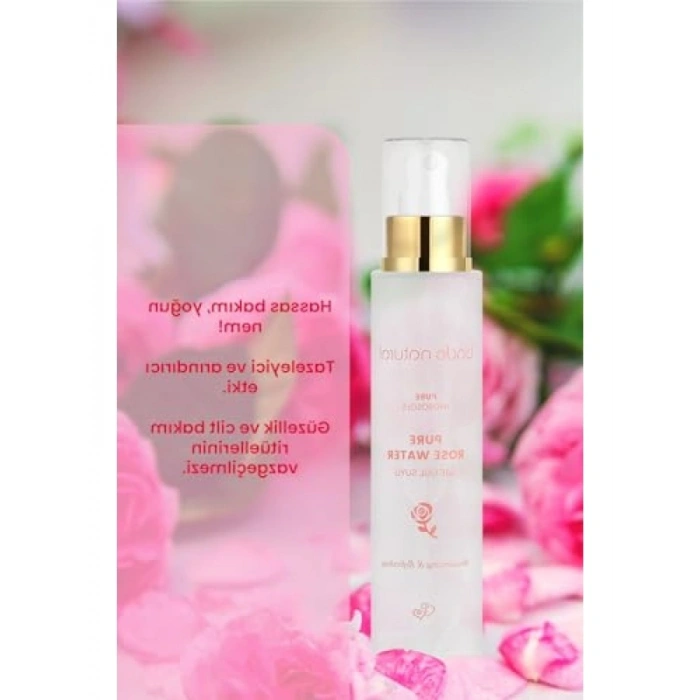 Doğal Nemlendirici Tonik - Gül Suyu 100 ml