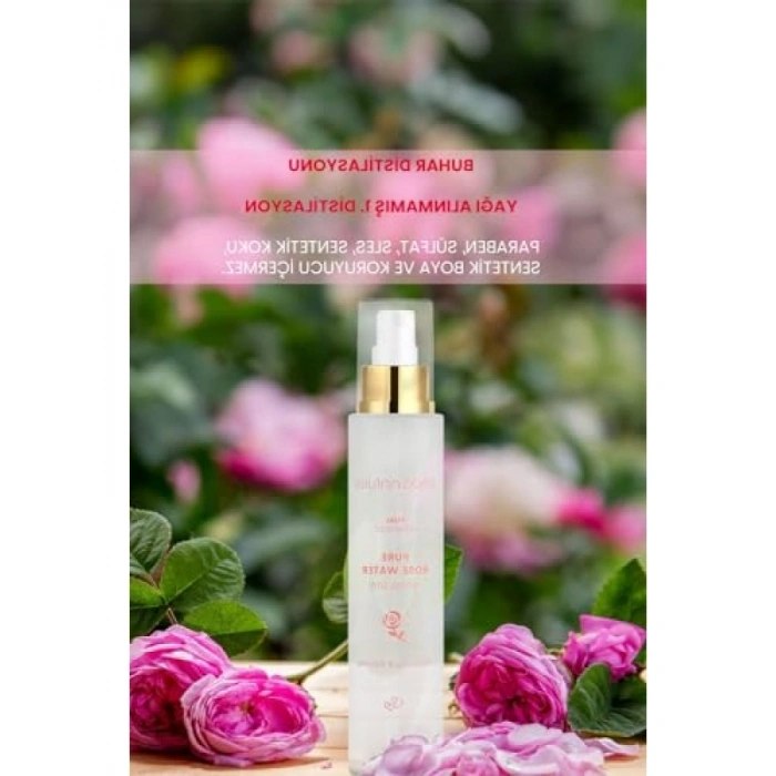 Doğal Nemlendirici Tonik - Gül Suyu 100 ml