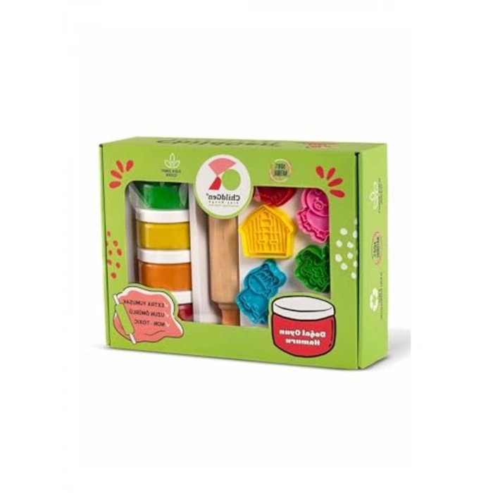 Doğal Oyun Hamurları Premıum Kutu Set - Çiftlik