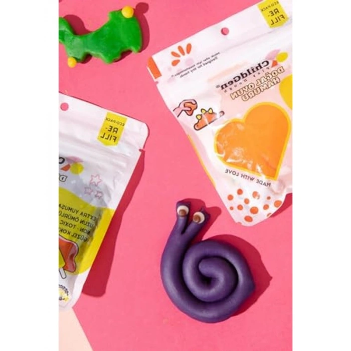 Doğal Oyun Hamuru - 8li Karışık Set, 1.000 Gr