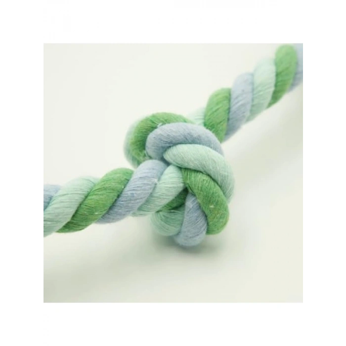 Doğal Pamuk Düğümlü Halat, Köpek Oyuncağı