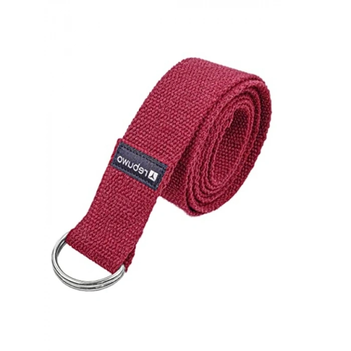 Doğal Pamuklu Yo Kemeri - Bordo Renk