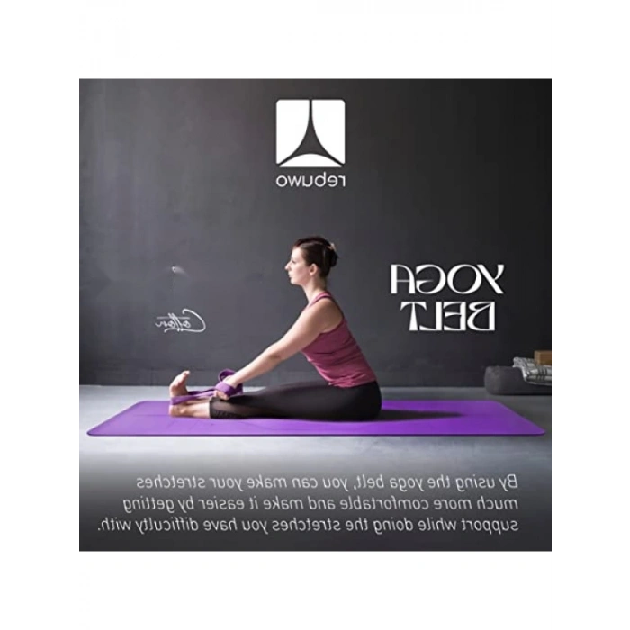 Doğal Pamuklu Yo Kemeri - Bordo Renk