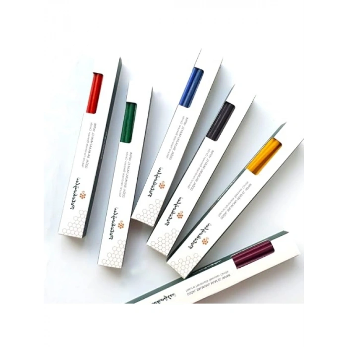 Doğal Petek Dilek Mumu 15 Adet Sarı