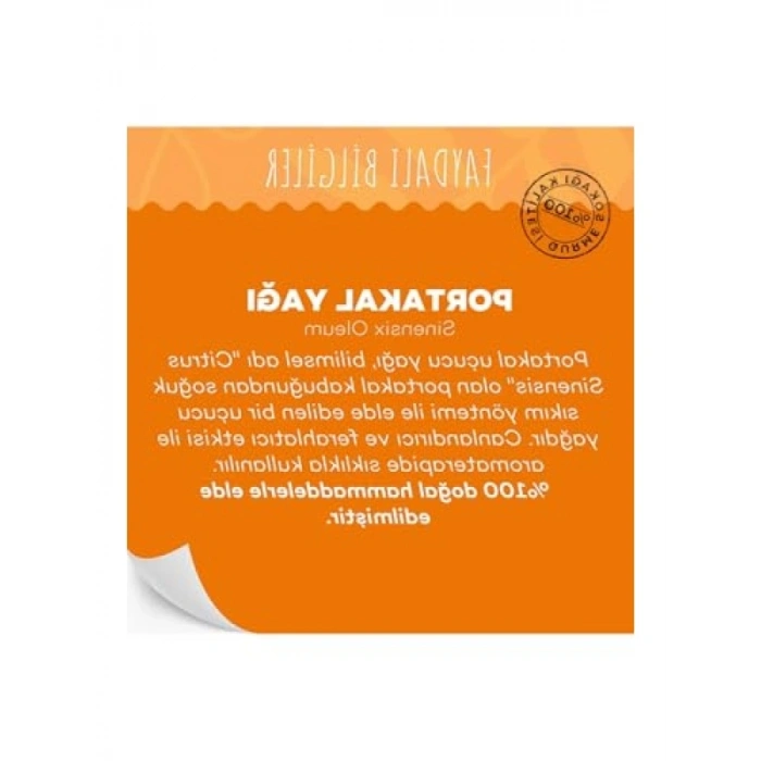 Doğal Portakal Kabuğu Yağı - 10ml