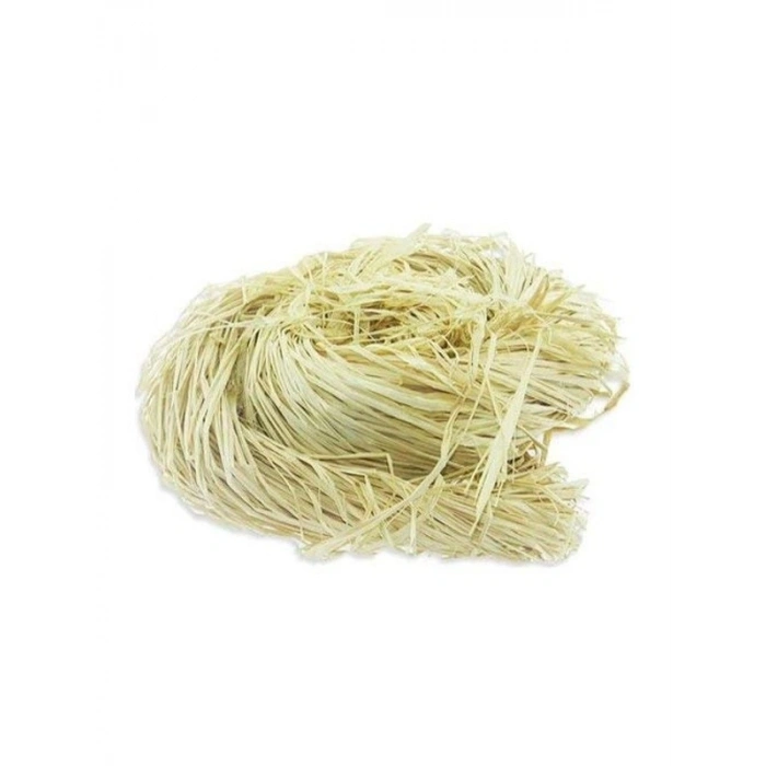 Doğal Rafya, 100 gram, El Yapımı Projeler için Uygun