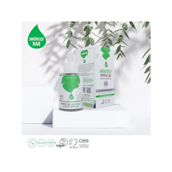 Doğal Saç Bakım Serumu - Biberiye Yağlı