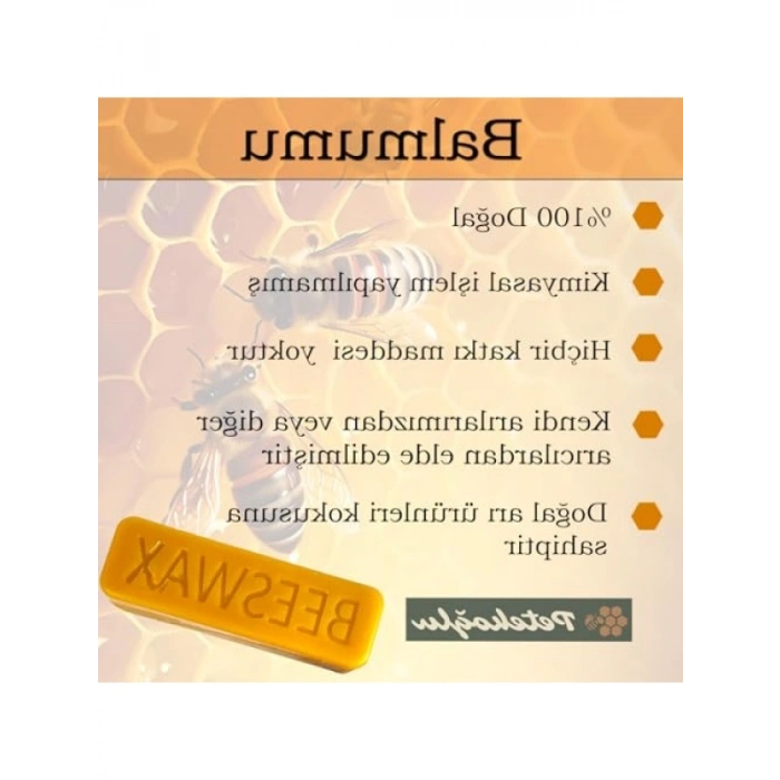 Doğal Saf Balmumu Mini Külçe 250Gr