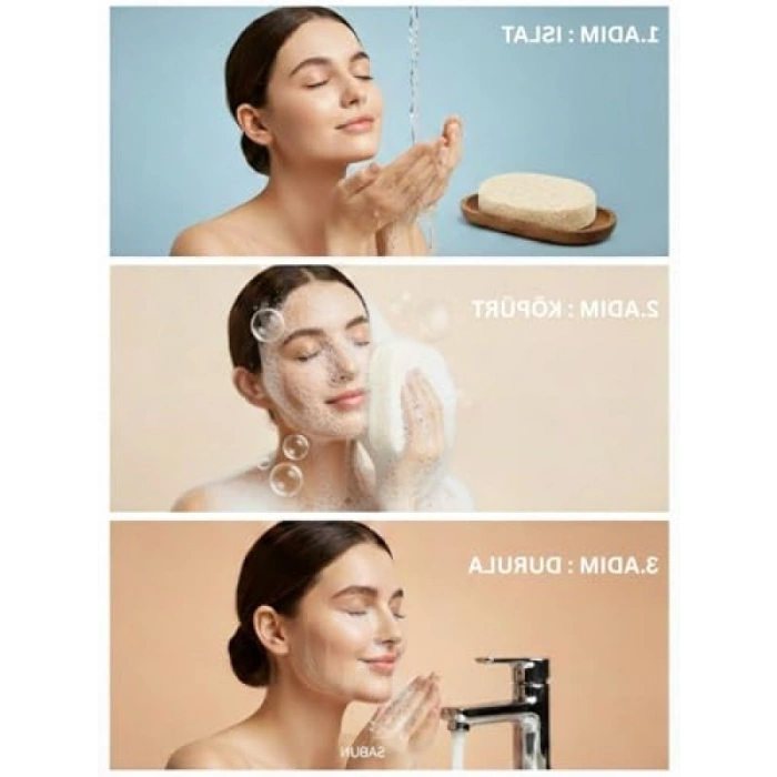 Doğal Süngerli Kokulu Sabun 120 gr