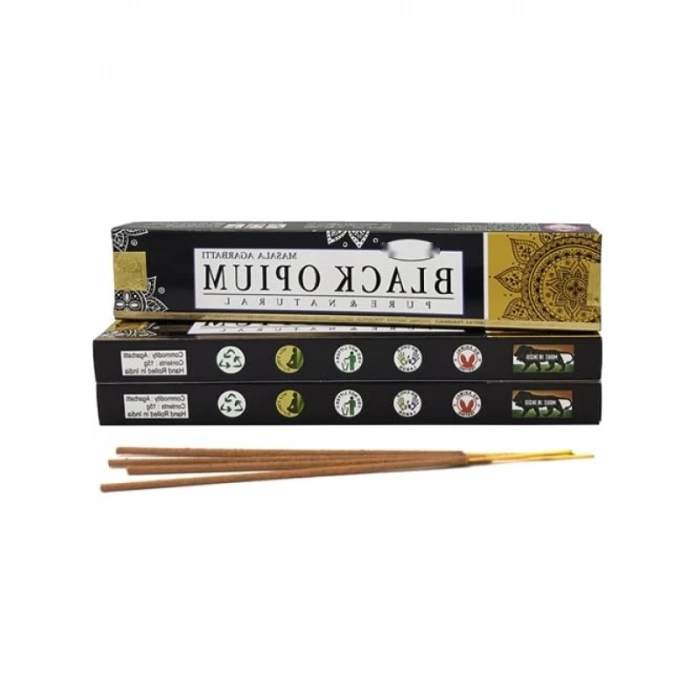 Doğal Tütsü Çubukları, Black Opium Aroması