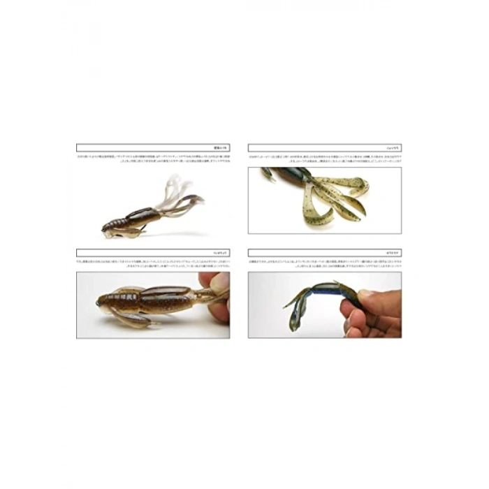 Doğal Yüzme Aksiyonuna Sahip 2.8 Flash Yem, 8 Adet