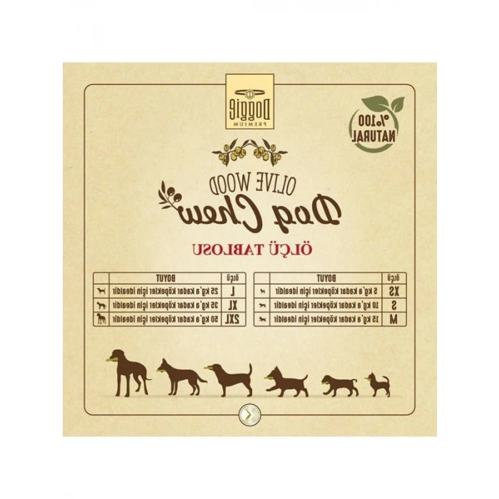 Doğal Zeytin Ağacı Çiğneme Oyuncağı | Küçük Köpekler için