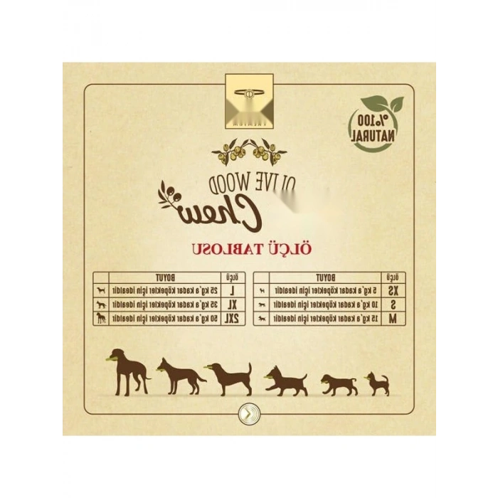 Doğal Zeytin Ağacı Çiğneme Oyuncağı Xsmall